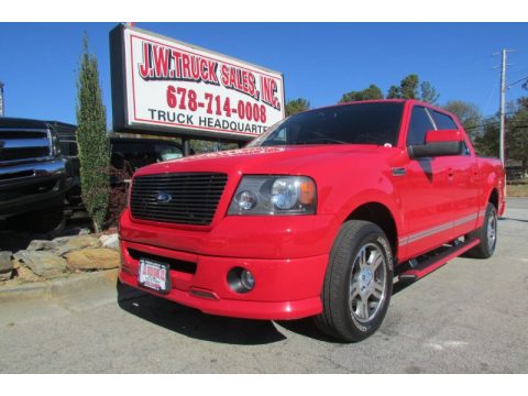 Bright Red Ford F150 FX2 Sport SuperCrew.  Click to enlarge.
