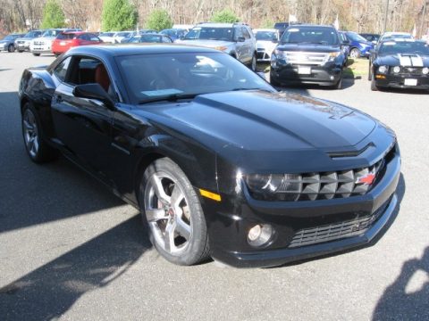 Black Chevrolet Camaro SS/RS Coupe.  Click to enlarge.