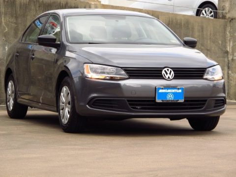 Platinum Gray Metallic Volkswagen Jetta S Sedan.  Click to enlarge.