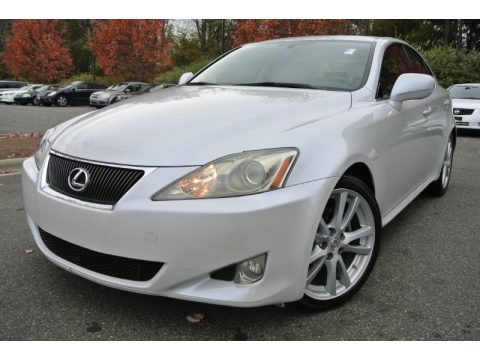 Crystal White Lexus IS 250. Click to enlarge. Crystal White Lexus IS 250. Click to enlarge.