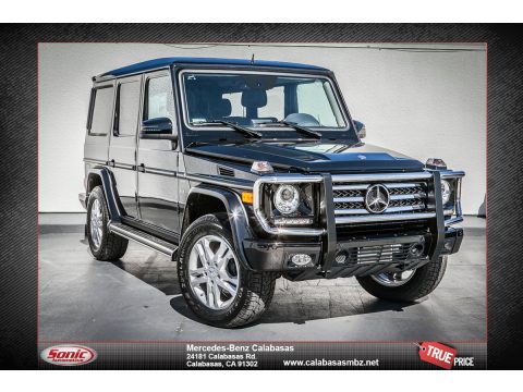 Black Mercedes-Benz G 550.  Click to enlarge.