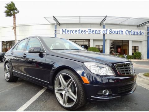 Capri Blue Metallic Mercedes-Benz C 300 Luxury.  Click to enlarge.
