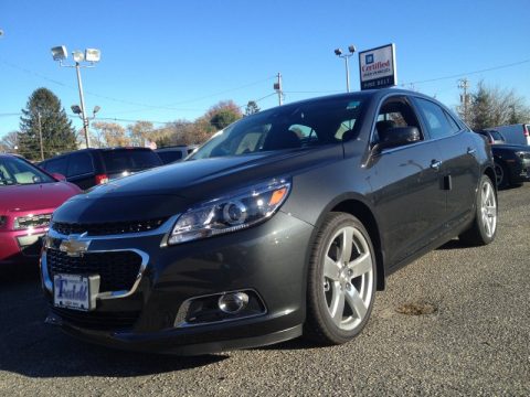 Ashen Gray Metallic Chevrolet Malibu LTZ.  Click to enlarge.