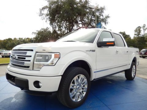 White Platinum Metallic Tri-Coat Ford F150 Platinum SuperCrew 4x4. Click to enlarge. White Platinum Metallic Tri-Coat Ford F150 Platinum SuperCrew 4x4. Click to enlarge.