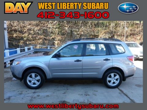 Spark Silver Metallic Subaru Forester 2.5 X Premium.  Click to enlarge.