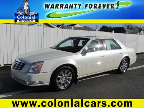 White Diamond Tricoat Cadillac DTS .  Click to enlarge.