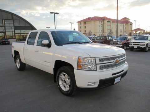 White Diamond Tricoat Chevrolet Silverado 1500 LTZ Crew Cab 4x4. Click to enlarge. White Diamond Tricoat Chevrolet Silverado 1500 LTZ Crew Cab 4x4. Click to enlarge.