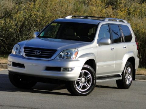 Titanium Silver Metallic Lexus GX 470.  Click to enlarge.