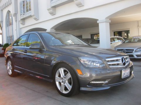 Steel Grey Metallic Mercedes-Benz C 300 Sport.  Click to enlarge.