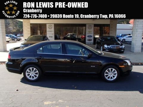 Black Ebony Mercury Milan V6 AWD.  Click to enlarge.