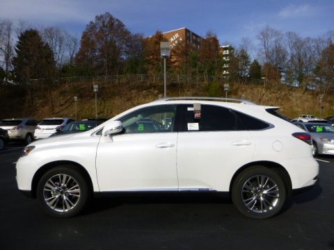 Starfire Pearl Lexus RX 450h AWD.  Click to enlarge.