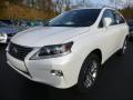 Front 3/4 View of 2014 Lexus RX 450h AWD #8