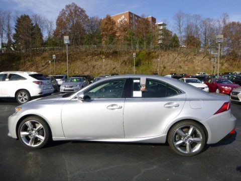 Silver Lining Metallic Lexus IS 350 AWD.  Click to enlarge.