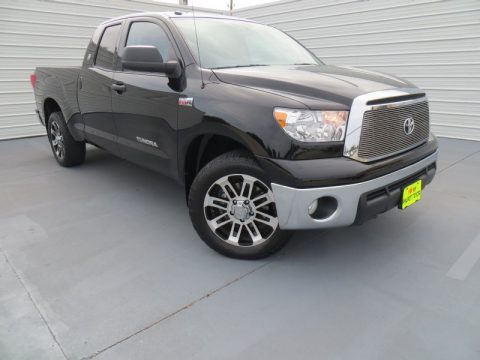Black Toyota Tundra Double Cab.  Click to enlarge.