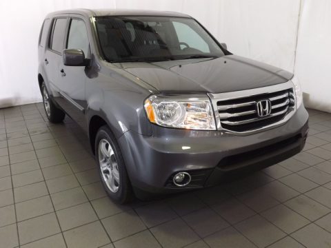 Modern Steel Metallic Honda Pilot EX. Click to enlarge. Modern Steel Metallic Honda Pilot EX. Click to enlarge.