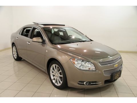Amber Bronze Metallic Chevrolet Malibu LTZ Sedan.  Click to enlarge.