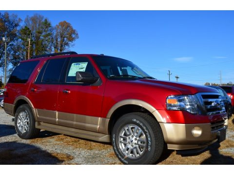Ruby Red Ford Expedition XLT.  Click to enlarge.