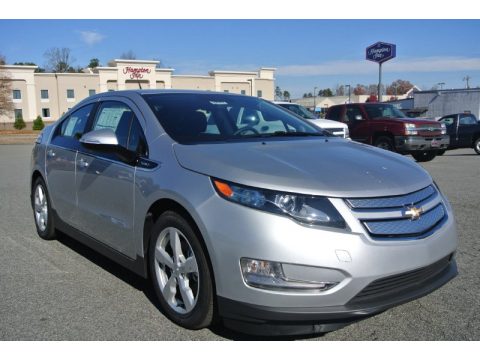 Silver Ice Metallic Chevrolet Volt .  Click to enlarge.