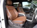 Front Seat of 2014 Ford F150 Platinum SuperCrew 4x4 #10