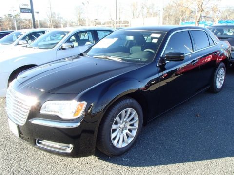 Gloss Black Chrysler 300 .  Click to enlarge.