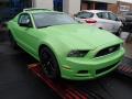 Front 3/4 View of 2014 Ford Mustang V6 Coupe #2