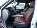  2014 Ford Expedition King Ranch Red (Chaparral) Interior #6