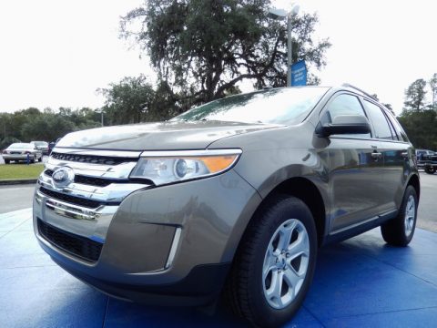 Mineral Gray Metallic Ford Edge SEL.  Click to enlarge.