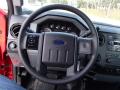  2014 Ford F550 Super Duty XL Regular Cab 4x4 Dump Truck Steering Wheel #17