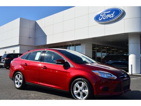 Ruby Red Ford Focus SE Sedan. Click to enlarge. Ruby Red Ford Focus SE Sedan. Click to enlarge.