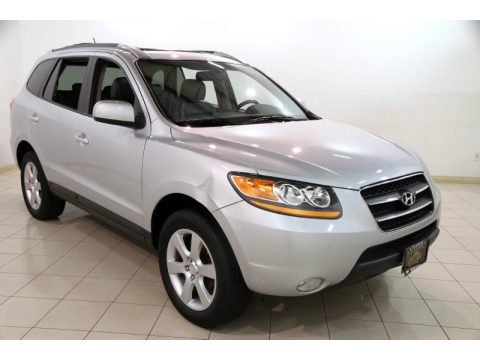 Bright Silver Hyundai Santa Fe Limited 4WD.  Click to enlarge.