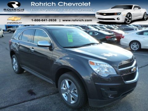 Tungsten Metallic Chevrolet Equinox LT AWD.  Click to enlarge.