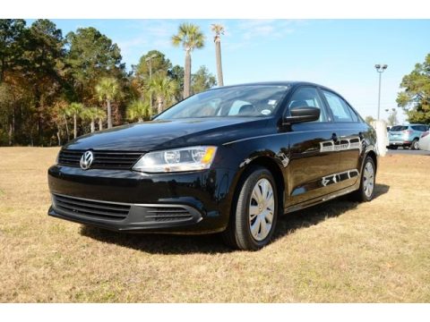 Black Volkswagen Jetta S Sedan.  Click to enlarge.
