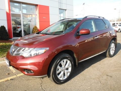 Merlot Nissan Murano SV AWD.  Click to enlarge.