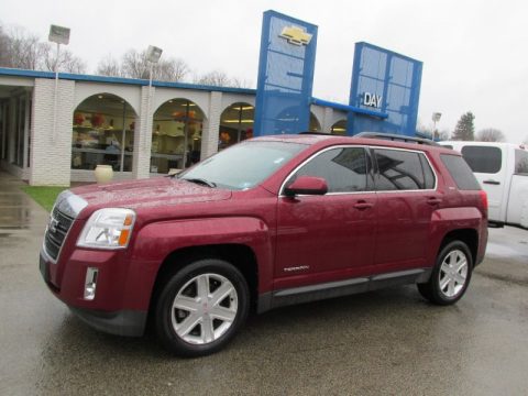 Merlot Jewel Metallic GMC Terrain SLT AWD. Click to enlarge. Merlot Jewel Metallic GMC Terrain SLT AWD. Click to enlarge.