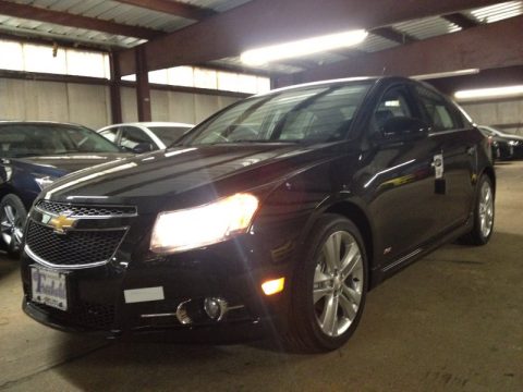 Black Granite Metallic Chevrolet Cruze LTZ.  Click to enlarge.