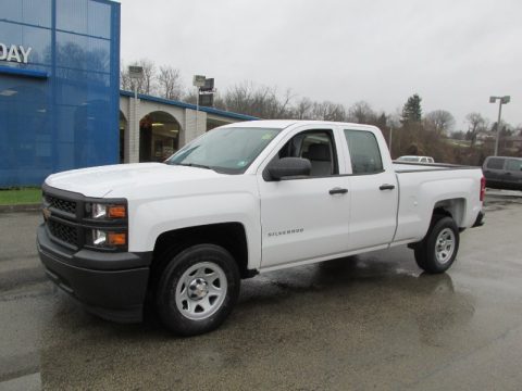 Summit White Chevrolet Silverado 1500 WT Double Cab. Click to enlarge. Summit White Chevrolet Silverado 1500 WT Double Cab. Click to enlarge.