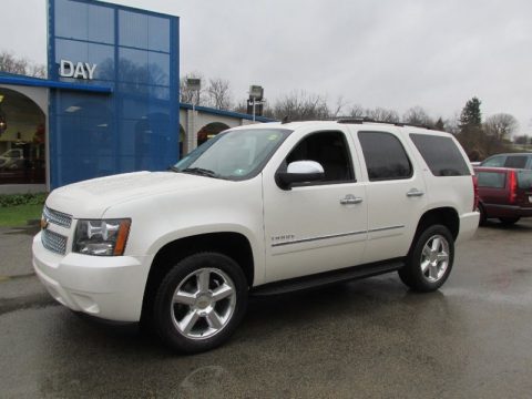 White Diamond Tricoat Chevrolet Tahoe LTZ 4x4.  Click to enlarge.