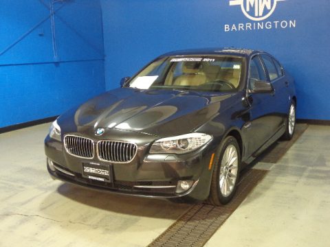 Dark Graphite Metallic BMW 5 Series 535i xDrive Sedan.  Click to enlarge.