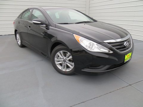 Phantom Black Metallic Hyundai Sonata GLS.  Click to enlarge.