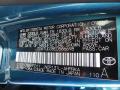Toyota Color Code 788 Lagoon Blue Mica #34