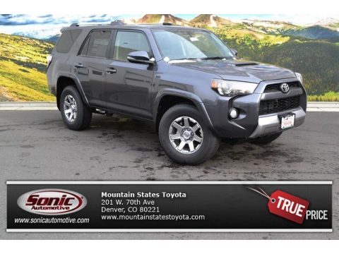 Magnetic Gray Metallic Toyota 4Runner Trail 4x4. Click to enlarge. Magnetic Gray Metallic Toyota 4Runner Trail 4x4. Click to enlarge.