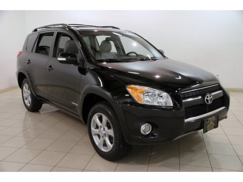 Black Toyota RAV4 Limited 4WD.  Click to enlarge.