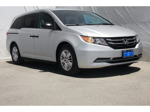 Alabaster Silver Metallic Honda Odyssey LX.  Click to enlarge.