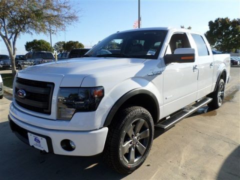Oxford White Ford F150 FX4 SuperCrew 4x4.  Click to enlarge.