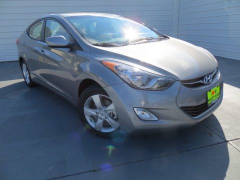 Titanium Gray Metallic Hyundai Elantra GLS.  Click to enlarge.