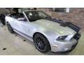 Front 3/4 View of 2014 Ford Mustang Shelby GT500 SVT Performance Package Convertible #2