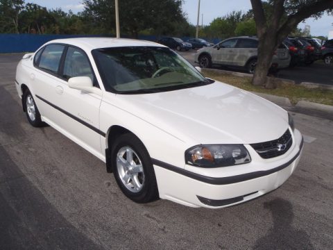 White Chevrolet Impala LS. Click to enlarge. White Chevrolet Impala LS. Click to enlarge.