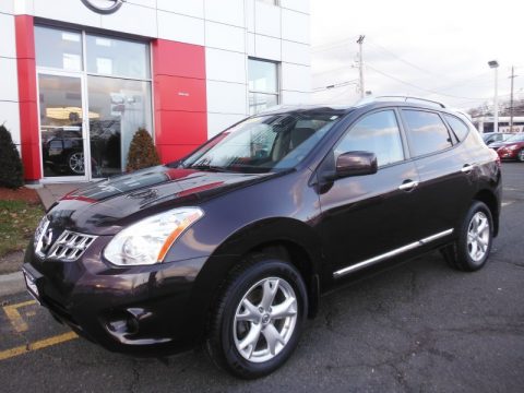Black Amethyst Nissan Rogue SV AWD.  Click to enlarge.
