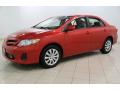 Front 3/4 View of 2012 Toyota Corolla LE #3