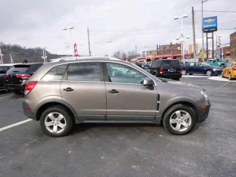 Mocha Steel Metallic Chevrolet Captiva Sport LS.  Click to enlarge.